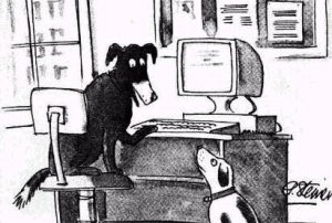 On the Internet, nobody knows you’re a dog