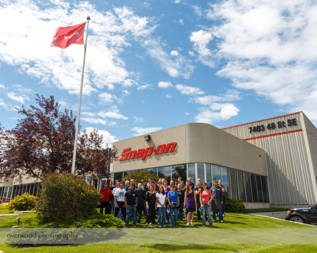 Group Portrait at Snap-on Tools Calgary
